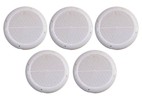 Myy Brand 6 Inch Round Mosquito Net and Dust Controller Cover for Wall Exhaust Fan/Air Vent/Chimney Vent Pipe (Sutable for 6 Inch Round Holes Pack of 5)
