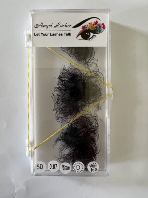 5D eyelashes premade fans (9mm)