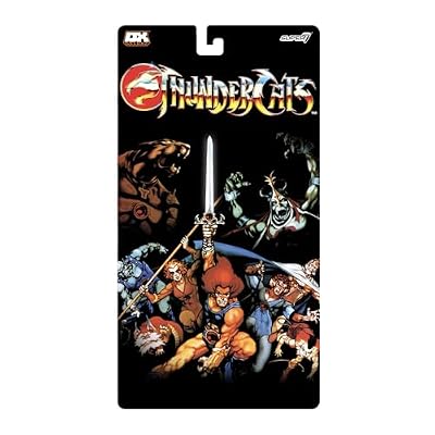 Super7 Deluxe Thundercats Snarf (Toy Recolor) - 7 Thundercats Action Figure with Accessories - Classic Cartoon Collectibles and Retro Toys