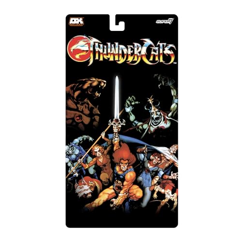 Image of Super7 Deluxe Thundercats Lion-O (Mirror) - 7 inch Thundercats Action Figure with Accessories - Classic Cartoon Collectibles and Retro Toys