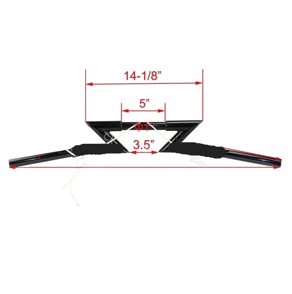 Barra Transversal Manillar Manillar universal motocicleta de 1" con
