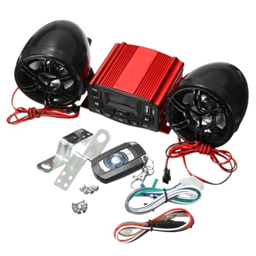 Parlante de Audio para Manubrio de Motocicleta 12V miniatura 1