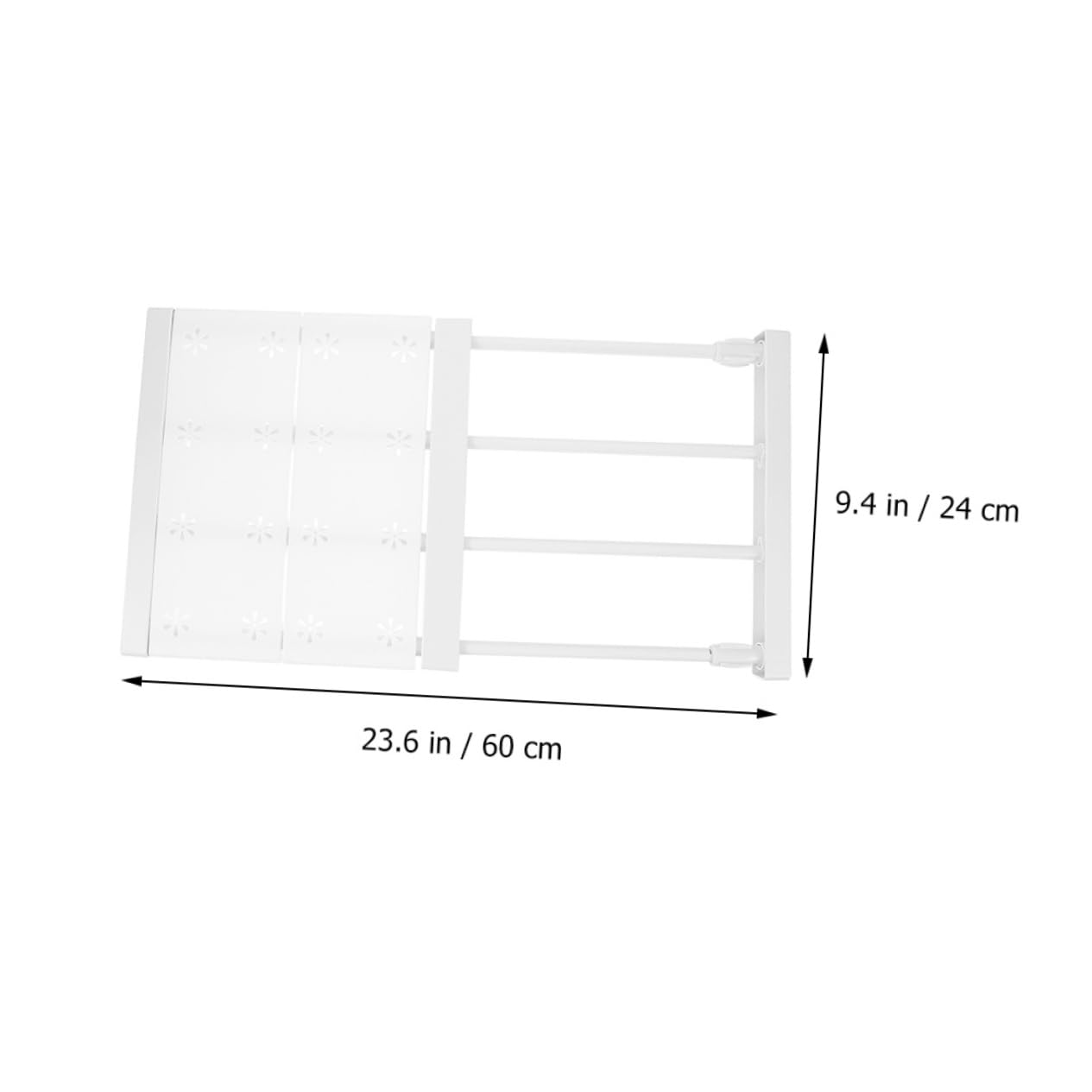 1set Ripiani Regolabili Per Armadio Ripiano Telescopico Per Scarpe e Borse Scaffale Sospeso Design Resistente Per Ottimizzare Spazio Armadi e Armadietti Facile Da Installare e