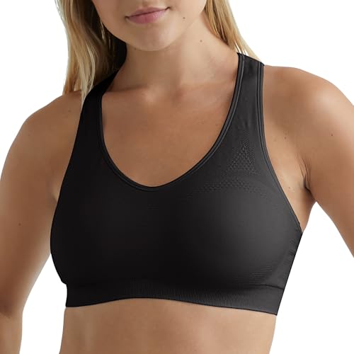 Soutien-gorge de sport brassière sans couture dos nageur fitness Hanes