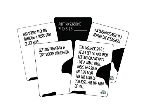 Image of Cows Grilling Hamburgers: Adult Party Card Game