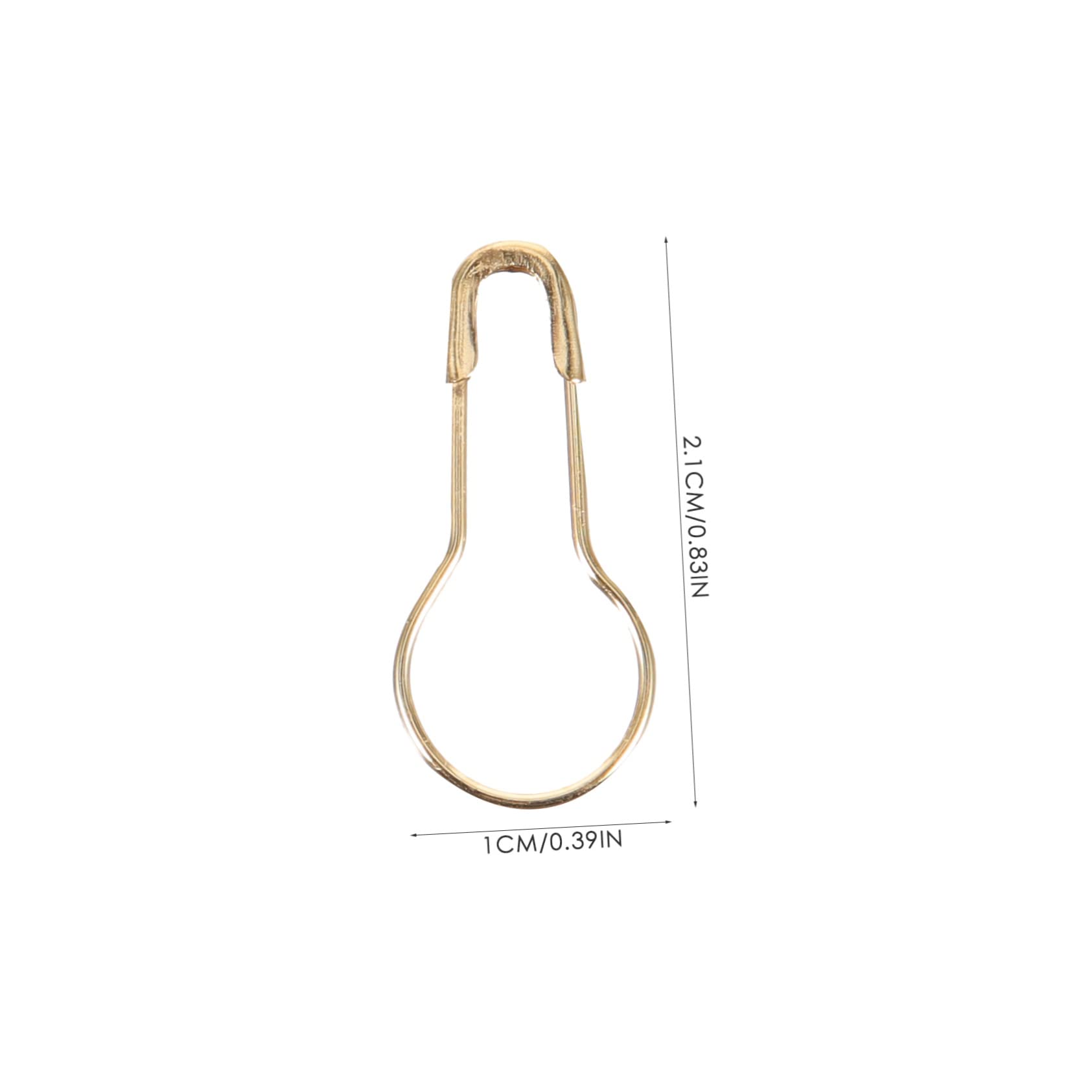 VILLCASE 4 Sets Praktische Sicherheitsnadeln Mit Spitze Bedeckt Für Handgefertigten Schmuck Und Kleidung 400 Stück * 4