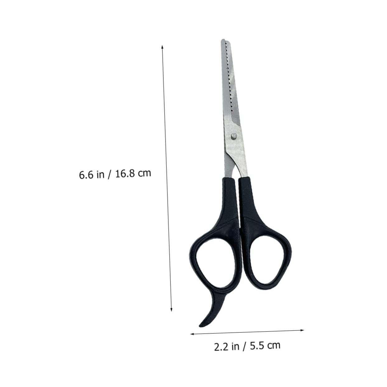 Ipetboom 1Pc Professional Hair Trimming Scissors Stainless Steel Hairdressing Shears for Home Use for Various Hairstyles Durable and Easy to Handle