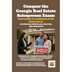 Conquer the Georgia Real Estate Salesperson Exam: Your Guide to Licensure in the Peach State Audiolibro Por Philip Martin McCaulay arte de portada