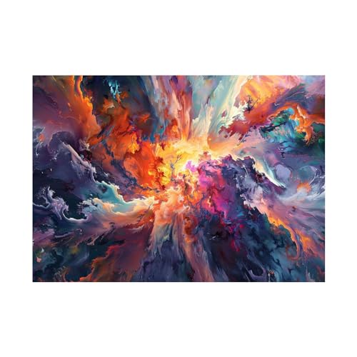 Impresión de arte de pared de lienzo abstracto para decorar un salón moderno o dormitorio elegante