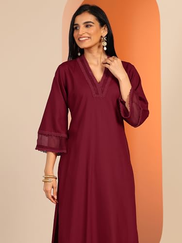 Image of Libas Embellished Rayon Co-ord Set