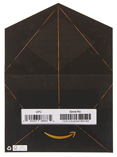 Amazon.de Geschenkkarte in Geschenkkuvert (Schwarz) – Bild 6