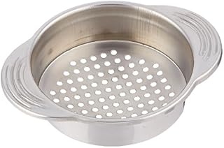 KitchenCraft KCSTRAINCANSS Can Colander / Tuna Strainer, Stainless Steel, Fits Most Food Tins