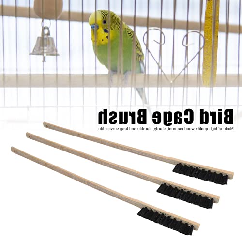 Papegaaienkooi Reinigingsborstel, Handige Vogelkooi Reinigingsbenodigdheden Stevige Vogelkooi Borstel voor Papegaaien… - Afbeelding 4
