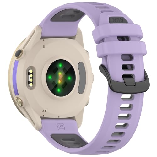 Correa compatible silicone reloj 22mm Garmin miniatura 7