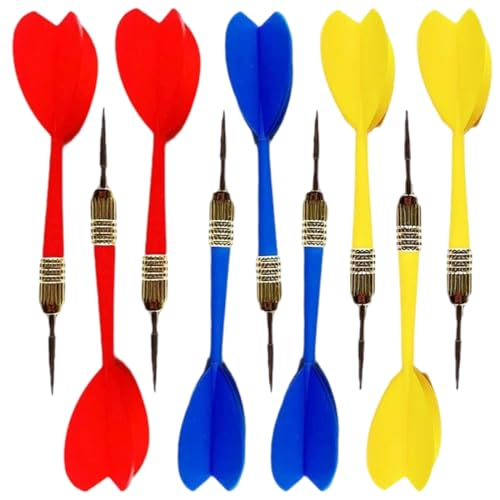 SGERUFZ 9 Piezas Dardos de Plástico para Tablero Electrónico