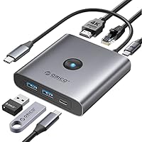 USB C Hub, ORICO 6 en 1