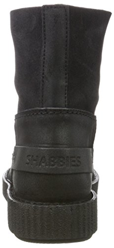 Shabbies Amsterdam Stivali da Donna, Nero (Black)