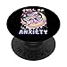 Full Of Anxiety I Soft Grunge strega I Pastel Goth Girl PopSockets PopGrip Intercambiabile