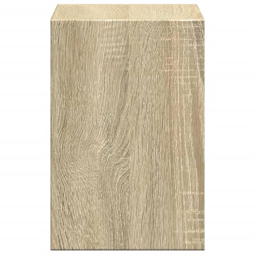 Support d'écran ergonomique réglable avec rangement en chêne Sonoma - 5