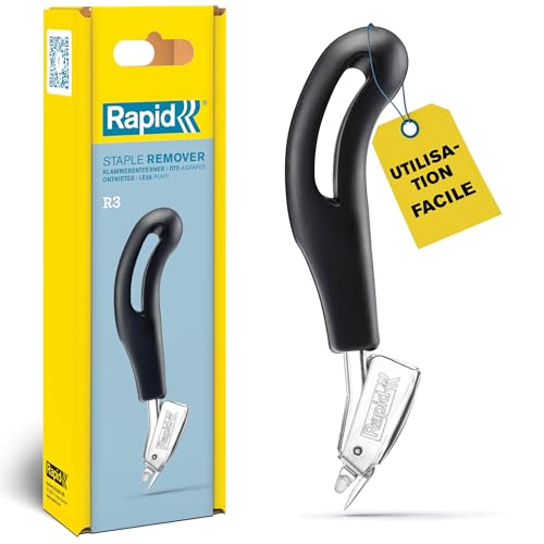 Rapid R3 - Ôte-agrafes - Extracteur d'agrafes robuste en acier