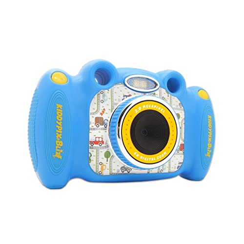 Easypix KiddyPix Blizz Bleu appareil photo enfant facile pour petites mains