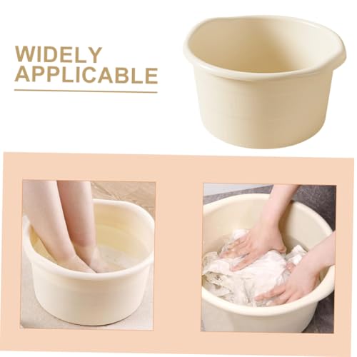 Cubeta para baño de pies LIFKOME plástico portátil miniatura 4
