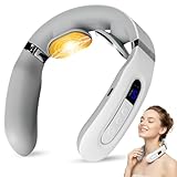 Richie House Neck Massager with Heat, Neck Massager for Pain Relief Deep Tissue, Portable Deep Tissue Relaxation for Home, Office & Travel, Ideal Gift for Women & Men