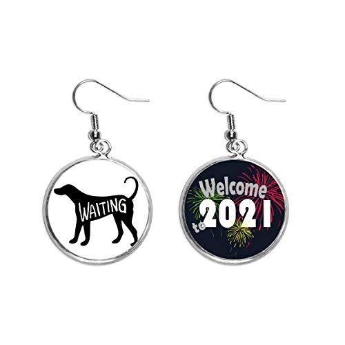 Pendientes de perro negro para lucir en tus paseos diarios