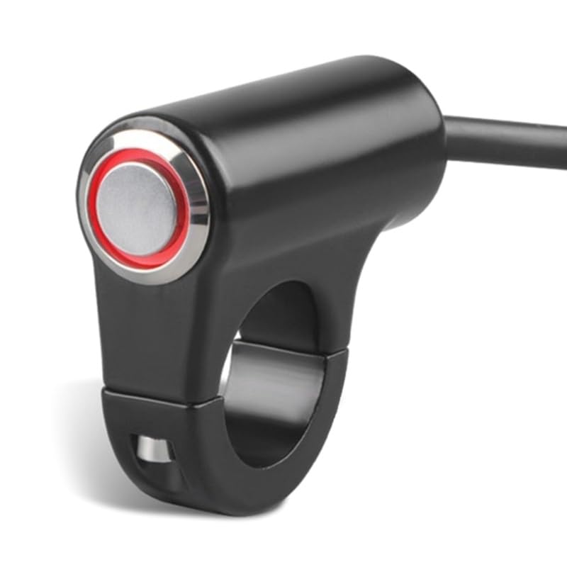 Interruptor de manillar de moto de 12V para focos adicionales 7