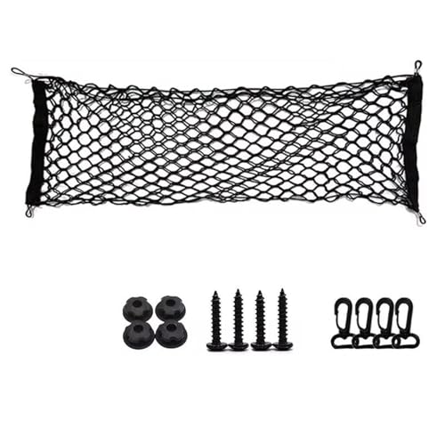 Filet de coffre arrière en nylon pour rangement de bagages de SUV et camion