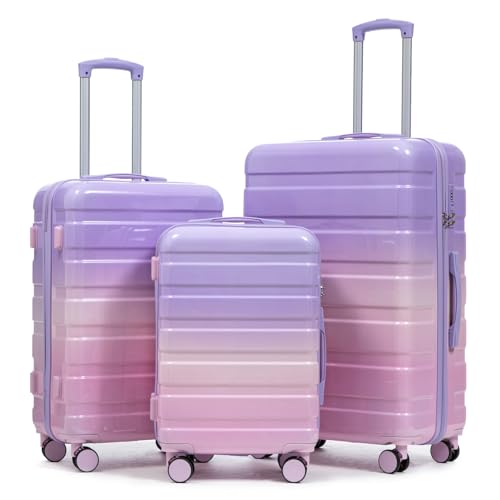 Luccalily 3-Piece Luggage Set 20/24/28