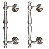 Die Gesamtlänge beträgt 300mm / der Lochabstand 222mm / und der Rosettendurchmesser 45mm