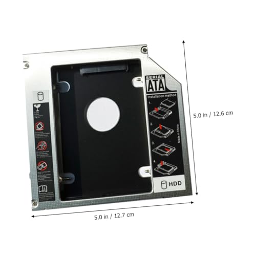 Mikikit SSD Tray Caja Adaptadora para Disco Duro de Laptop miniatura 2