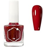 Red Nail Polish & Varnish Quick Dry & Long Lasting Nail Polish Long Lasting Wear Nail Varnish | Fast Drying, Chip-Resistant Formula