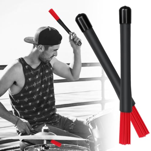 Baqueta para percusión Toyvian color rojo miniatura 7