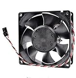  Yesvoo Ventilateur de refroidissement PWM pour Dell Dimension 4600 F0995 PowerEdge 700, P/N : W022 D1598 NMB 3612KL-04W-B66, DC 12 V 0,68 A 909032 mm