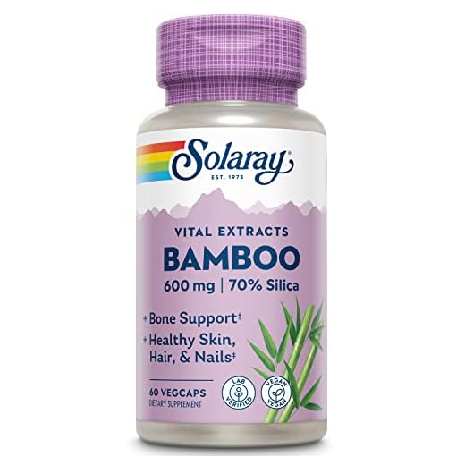 Solaray Bambú - 60 Cápsulas, 60 unidad, 1