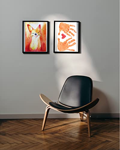 Verenix 2 Pack Kids Art Frame - Kids Art Frames Front Opening - Open Display Picture Frames For Kids Artwork - Smart Stacker Art Project Frame For Art Work - Child Children Artwork Frame With Storage #TOP3