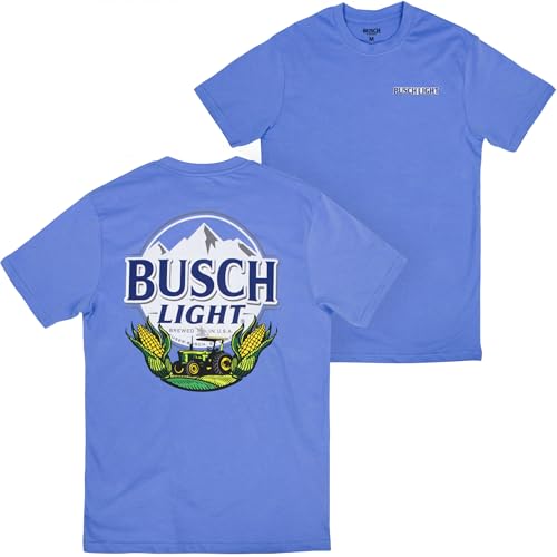 Busch Light Harvest Front and Back Print T-Shirt