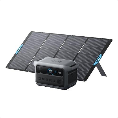 Anker SOLIX C2000 Gen 2 Portable Power Station with 400W Solar Pa...