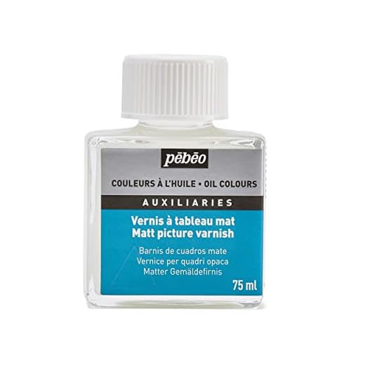 Pébéo Peinture Flacon de Vernis à Tableau Boîte de 75 ml Transparent