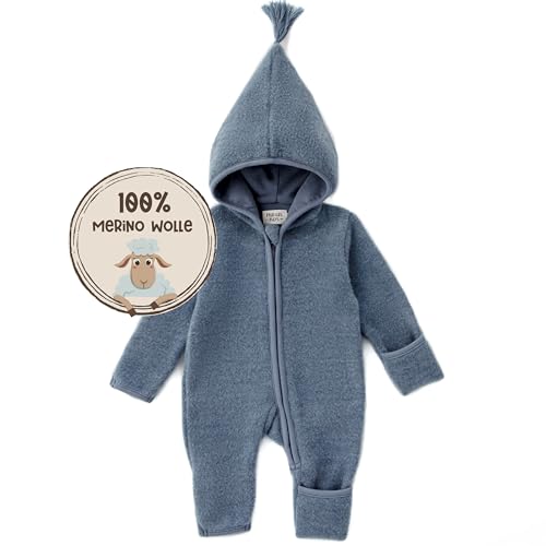 JiAmy Schneeanzug Kinder 1-6 Jahre - Winter Overall Mit Kapuze Wasserdicht