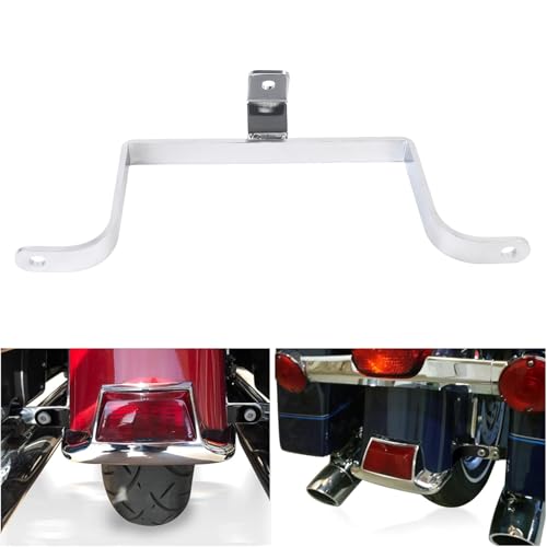Soporte para alforjas H RUO para guardafango trasero, compatible con Harley Touring (FLHT, FLT, FLTR, FLHX) 1984-2008 miniatura 2