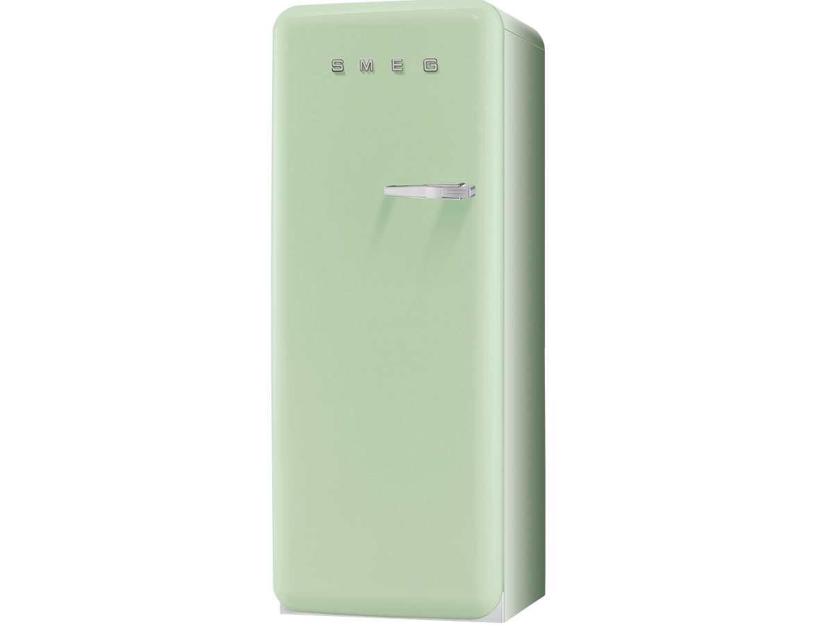 Smeg FAB28LV1 - Frigorifero da terra/A++ / 248 L/Verde/con congelatore integrato/apertura a sinistra