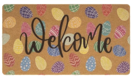 FGSS Easter Coir Doormat Spring Welcome Mat...