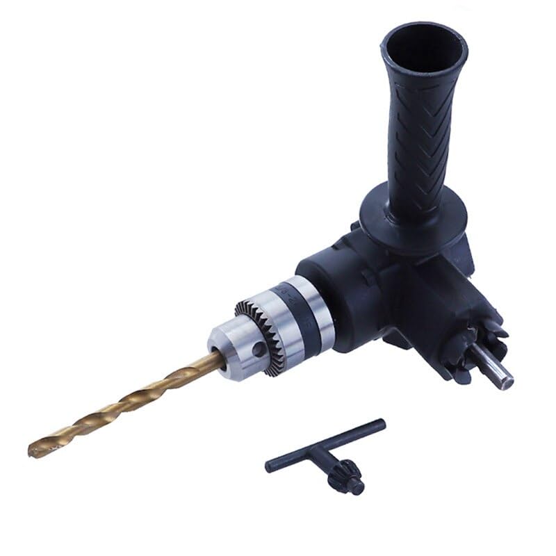 Tool Part for 90 Degree Handle Right Angle Bend Extension Chuck Drill Adapter Power Tool Accessories