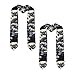 Augenstern Unisex Pointed Graduation Stoles Dragons-Power-Asian-Cluture Fashion Graduation Sash