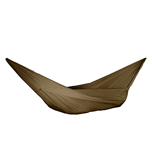 Product Image of the Go Outfitters | Go Hammock | 11' Feet LongUltra-Comfortable Hammock with Exclusive Fabric Tensioner System (Brown)