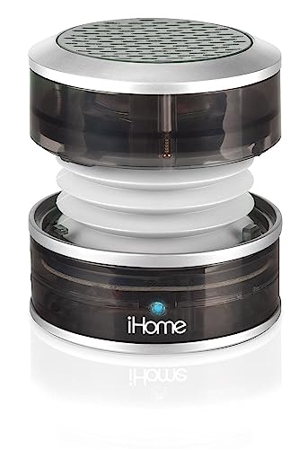 iHome iM60LT Rechargeable Mini Speaker - Gray Translucent