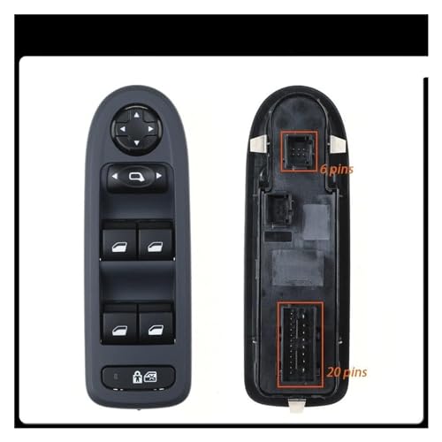 Interrupteur de fenêtre pour Peugeot 308 508 et Citroën C5 - 2